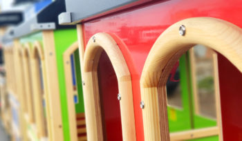 Enjoyable electric mini train