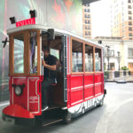 mini electric tram