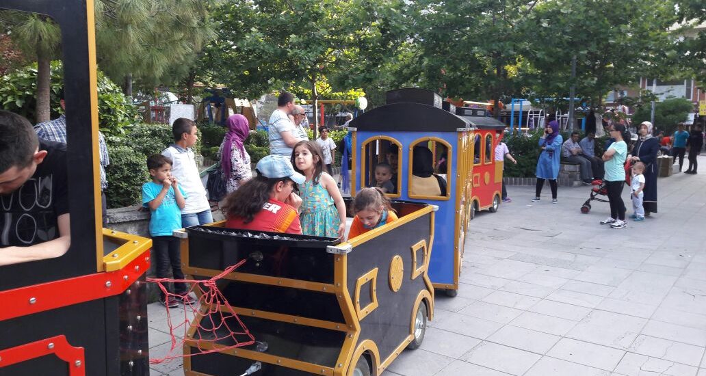 amusement park train