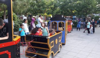 amusement park train