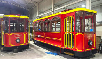 2 Unit Large Electric Passenger Trams