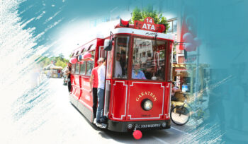 Our Nostaljik Tram is in Bolu City