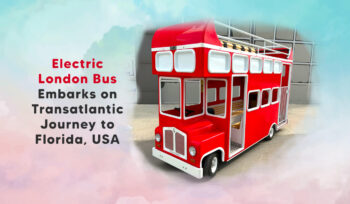 Electric London Bus Embarks on Transatlantic Journey to Florida, USA