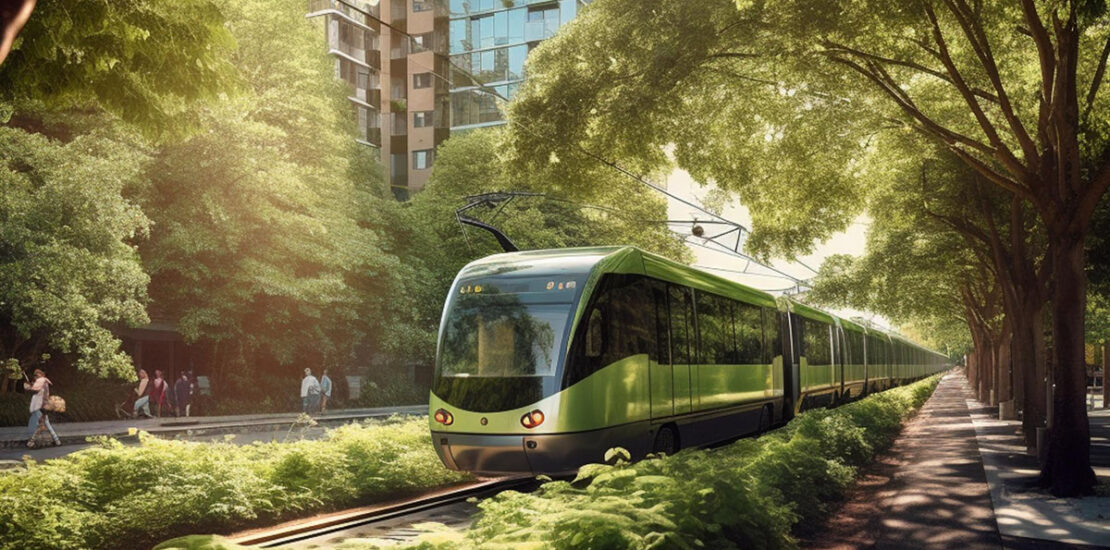 Transportation to the Future by Tram: Greener and More Livable Cities