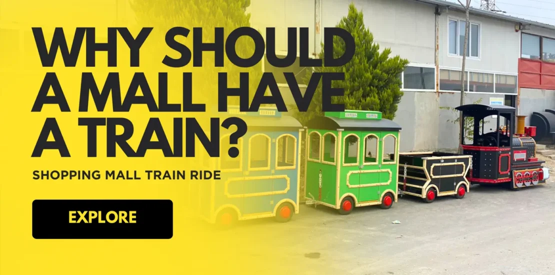 shopping mall train ride