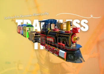 Electric Trackless Train Efe Model Delivered to Karaman Municipality